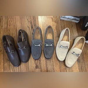 3 pairs - Kenneth Cole Loafers Mens sz 10